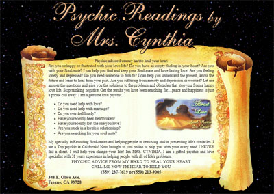Mrs. Cynthia Layout Sample